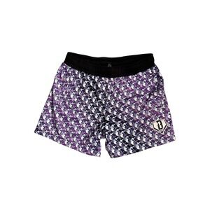 Baseball Lifestyle 101 BL101 Mens M Halloween Ghost 5" Shorts Purple Spooky SZN